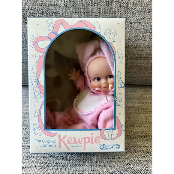 Kewpie Doll Pink Bunny Costume Pj's 1996 In Box JESCO - Picture 1 of 9